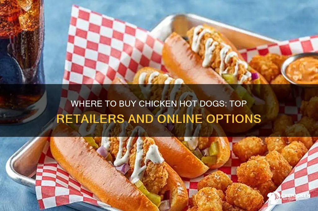where can i buy chicken hot dogs