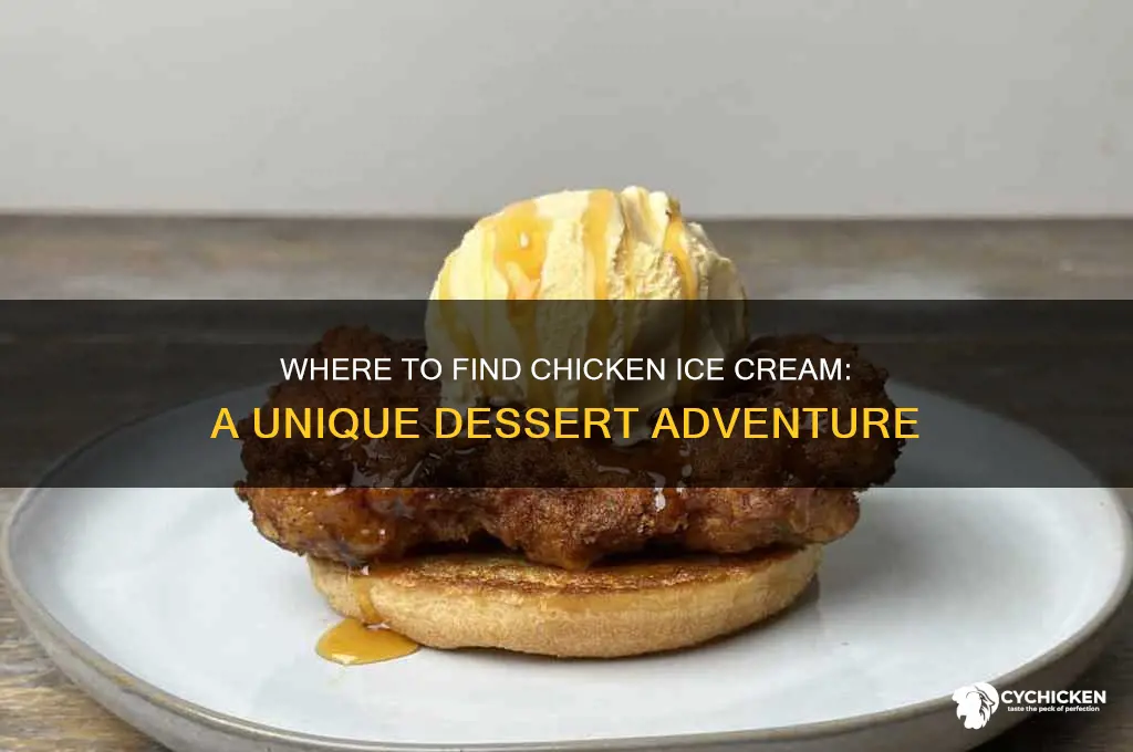 where can i buy chicken ice cream