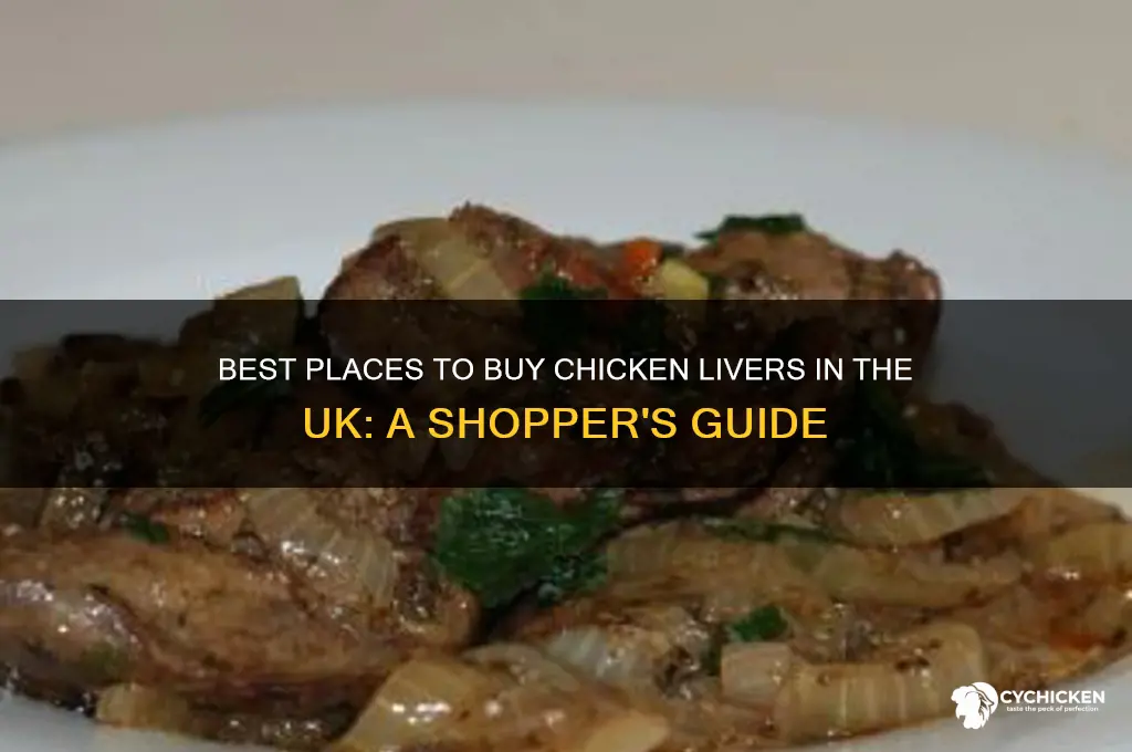 where can i buy chicken livers uk