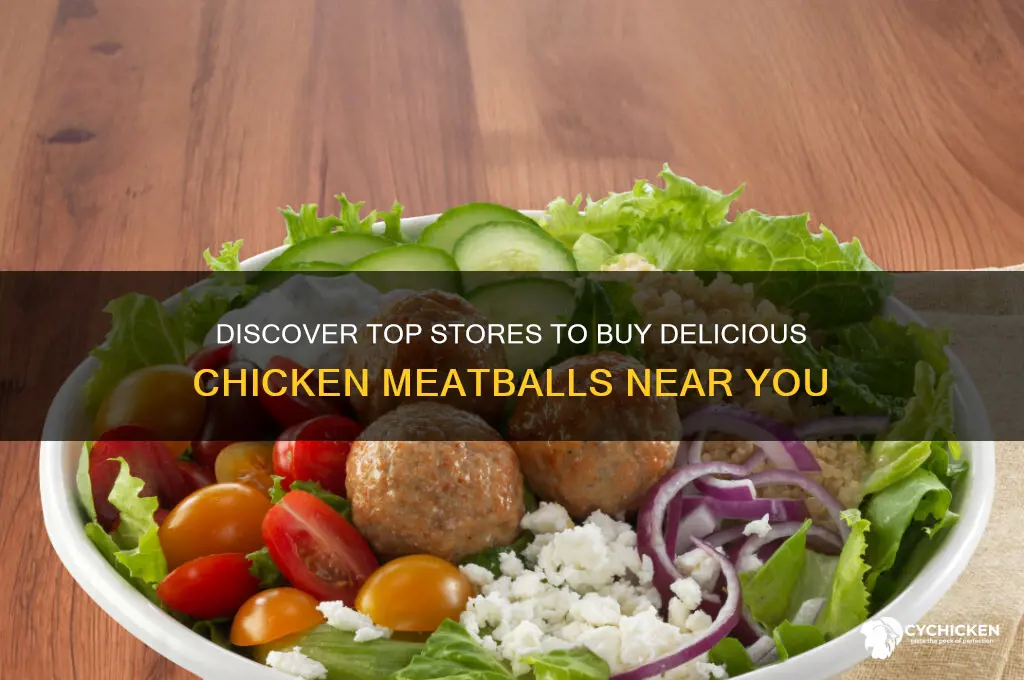 where can i buy chicken meatballs