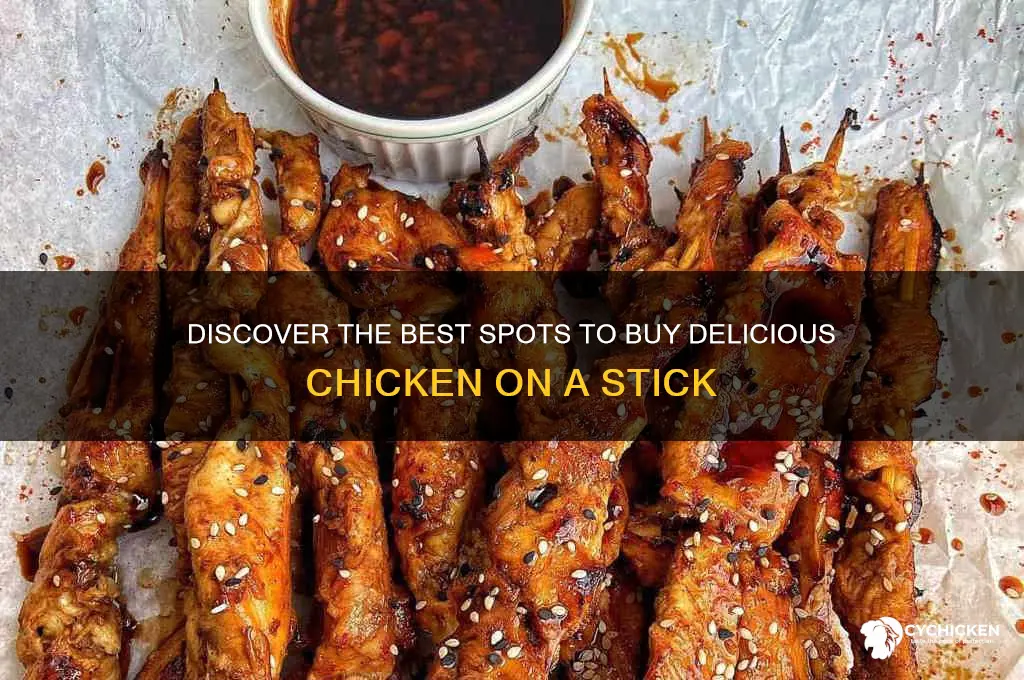 where can i buy chicken on a stick