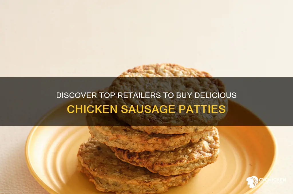 where can i buy chicken sausage patties