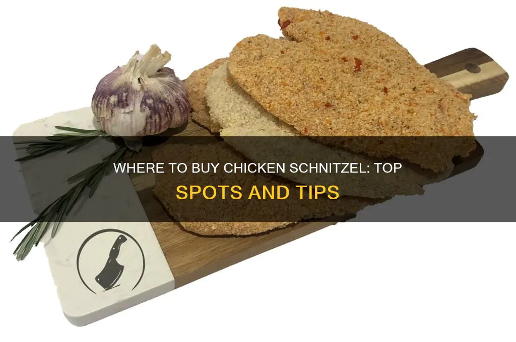 where can i buy chicken schnitzel