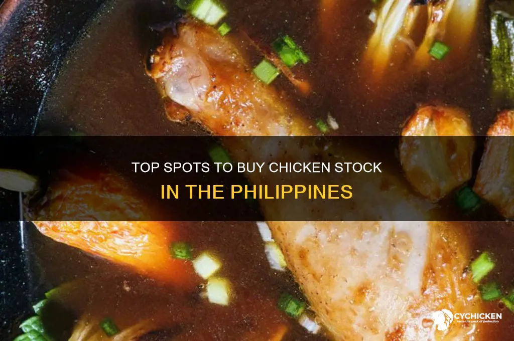 where can i buy chicken stock in the philippines