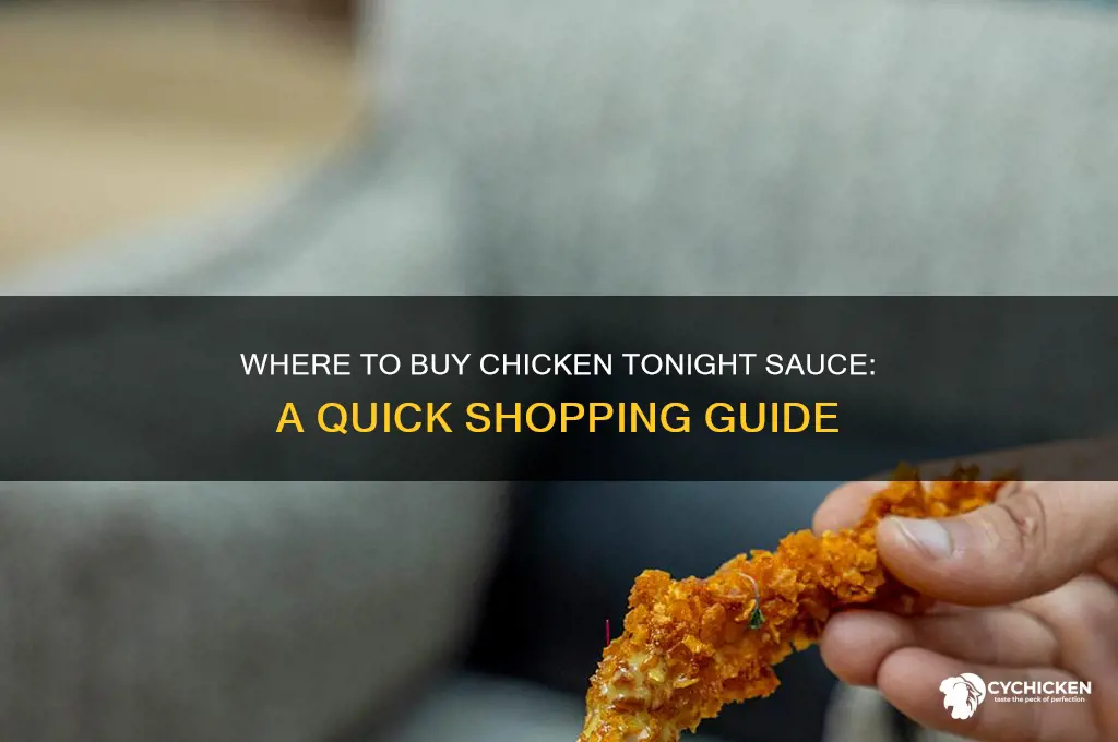 where can i buy chicken tonight sauce