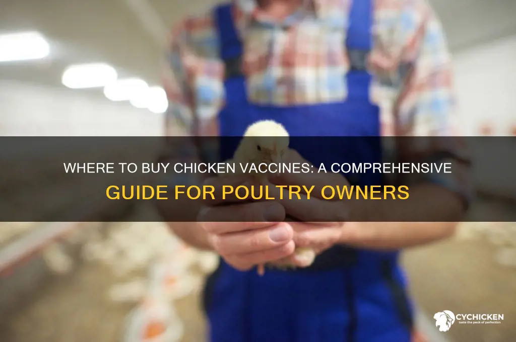 where can i buy chicken vaccines