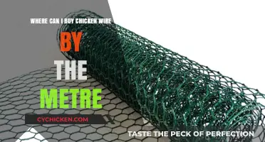 Where to Buy Chicken Wire by the Metre: Top Retailers