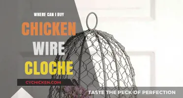 Where to Buy Chicken Wire Cloche for Garden Protection