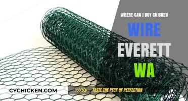 Where to Buy Chicken Wire in Everett, WA: Top Locations