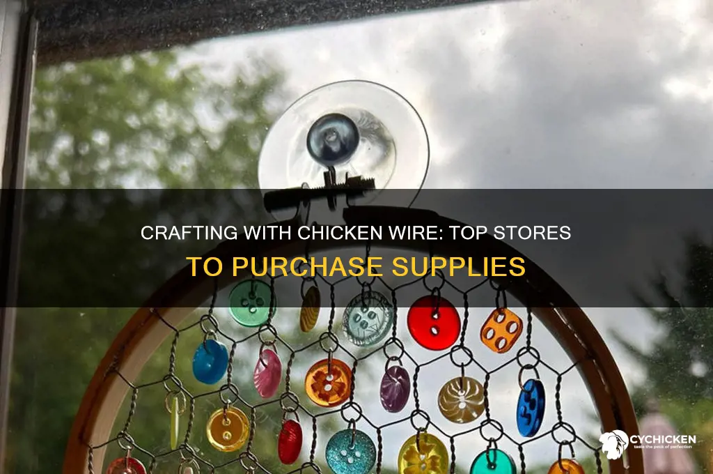 where can i buy chicken wire for craft projects