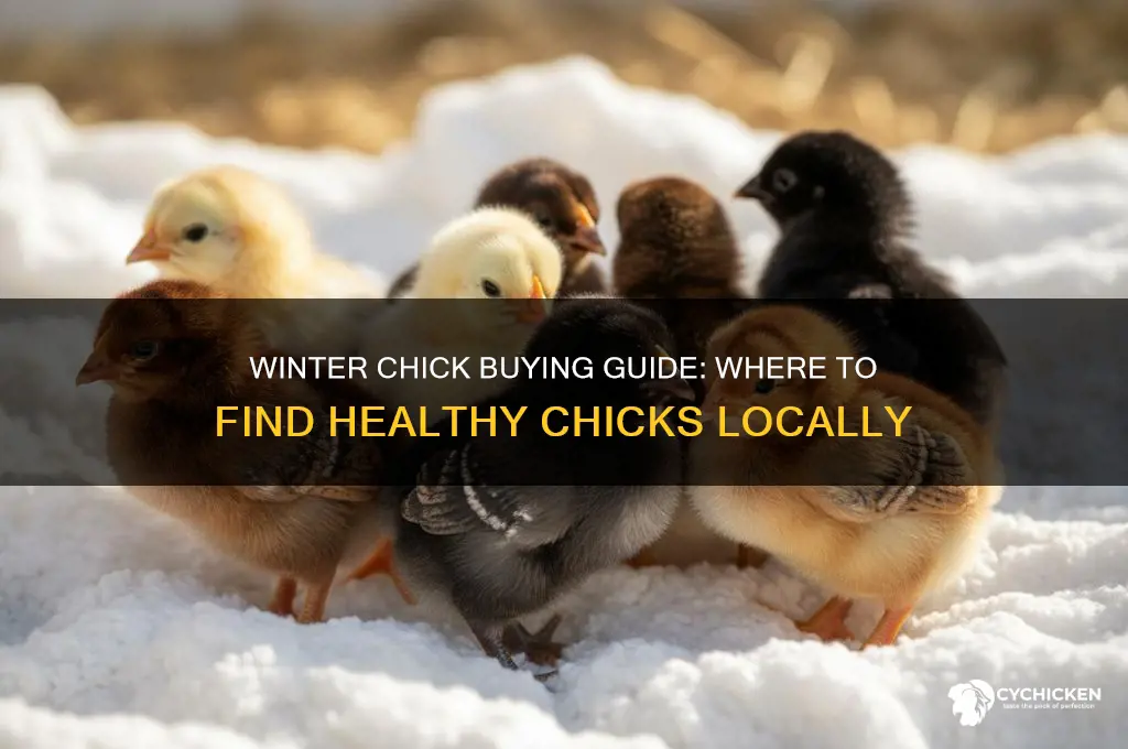 where can i buy chicks in the winter