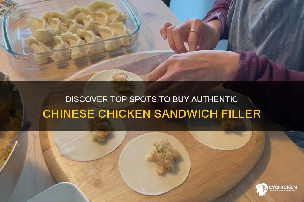 where can i buy chinese chicken sandwich filler