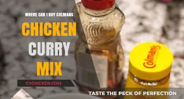 Where to Buy Colman's Chicken Curry Mix: A Shopper's Guide