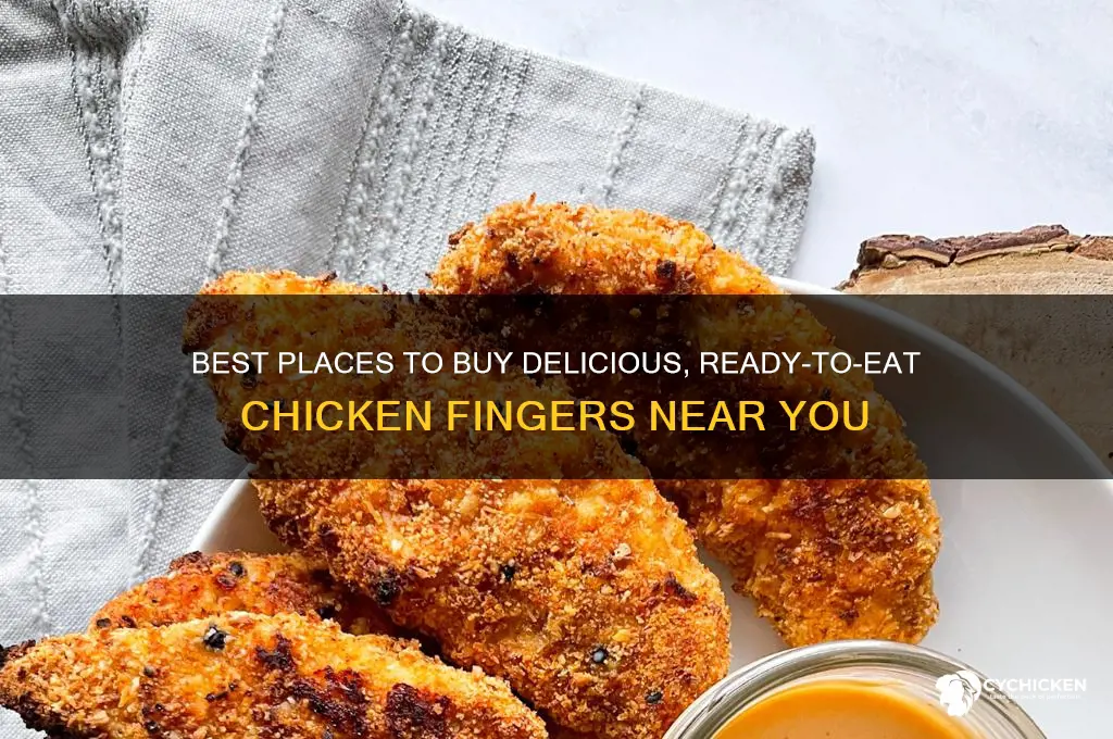 where can i buy cooked chicken fingers