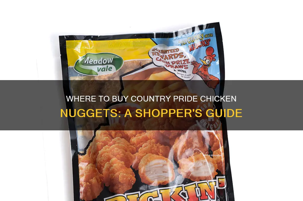 where can i buy country pride chicken nuggets