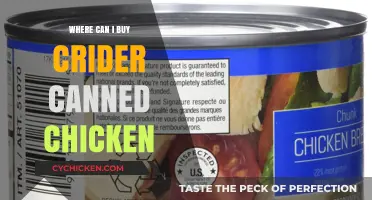 Where to Buy Crider Canned Chicken: Top Retailers and Online Options