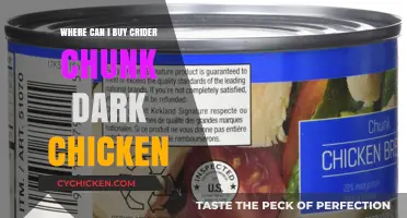 Where to Buy Crider Chunk Dark Chicken: A Comprehensive Guide