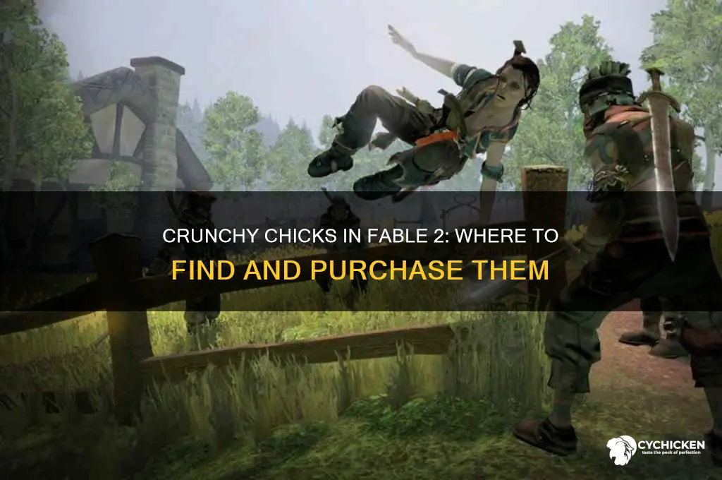 where can i buy crunchy chicks in fable 2