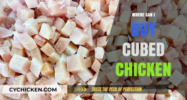 Where to Buy Cubed Chicken: Top Stores and Online Options