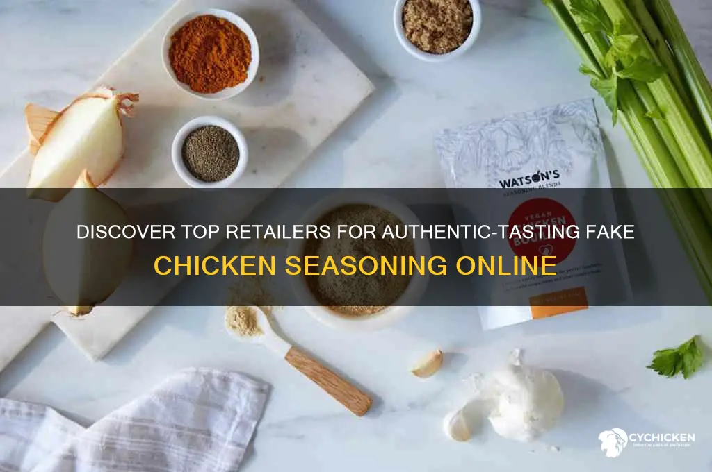 where can i buy fake chicken seasoning