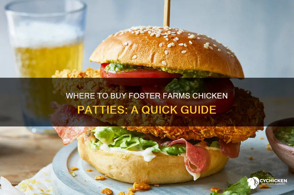 where can i buy foster farms chicken patties