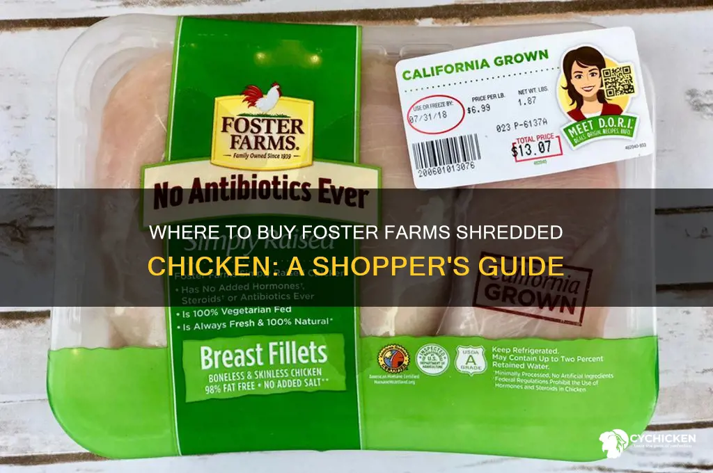 where can i buy foster farms shredded chicken