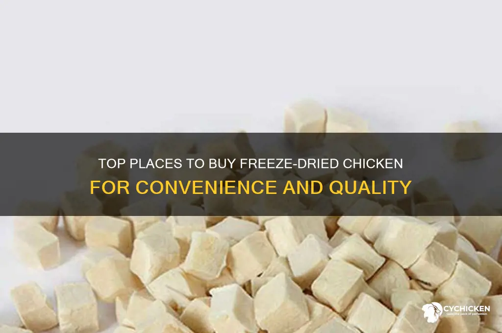 where can i buy freeze dried chicken
