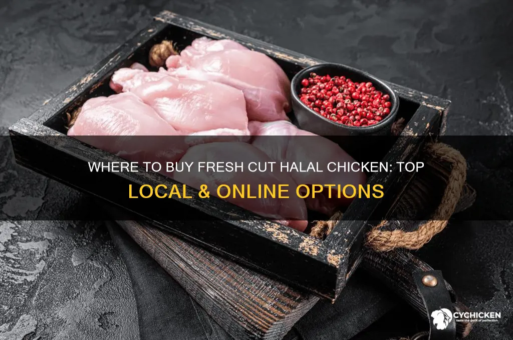 where can i buy fresh cut hallal chicken