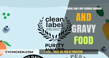 Where to Buy Gerber Chicken and Gravy Baby Food: A Guide