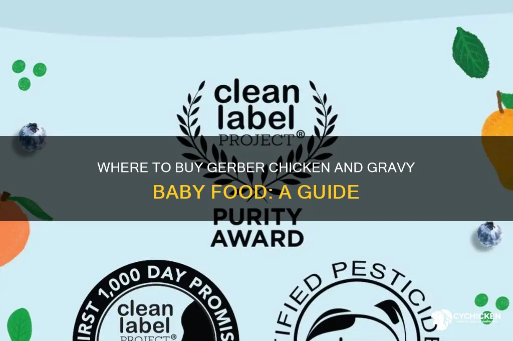 where can i buy gerber chicken and gravy food