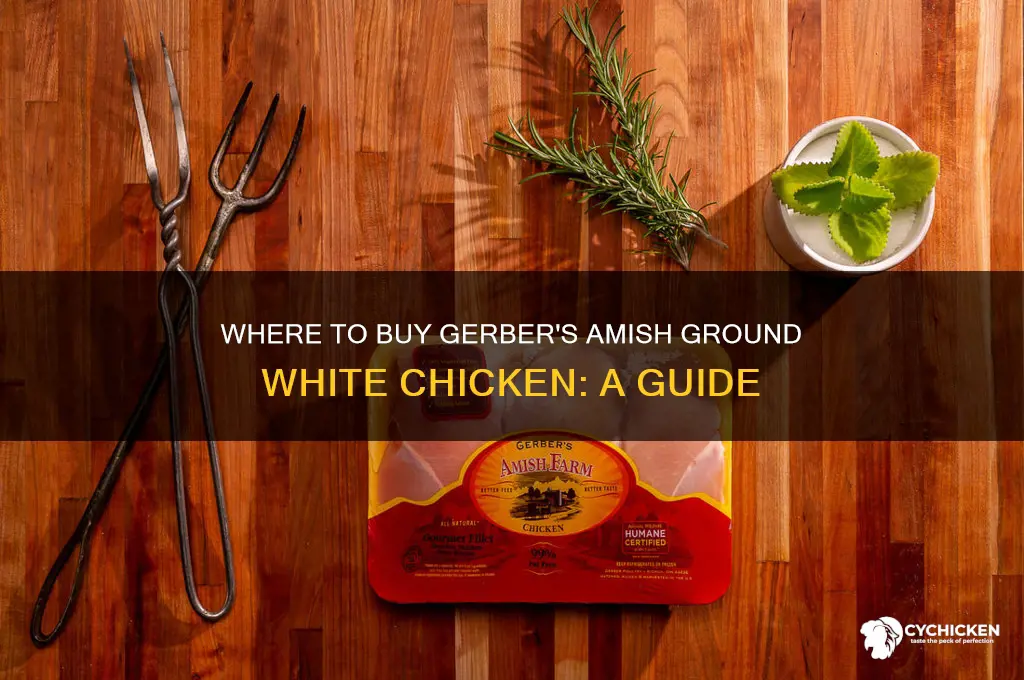 where can i buy gerbers amish ground white chicken