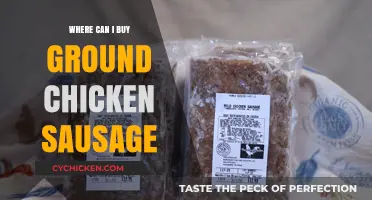 Discover Top Retailers to Buy Ground Chicken Sausage Near You