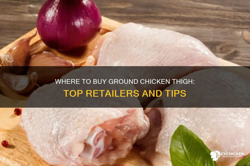 where can i buy ground chicken thigh