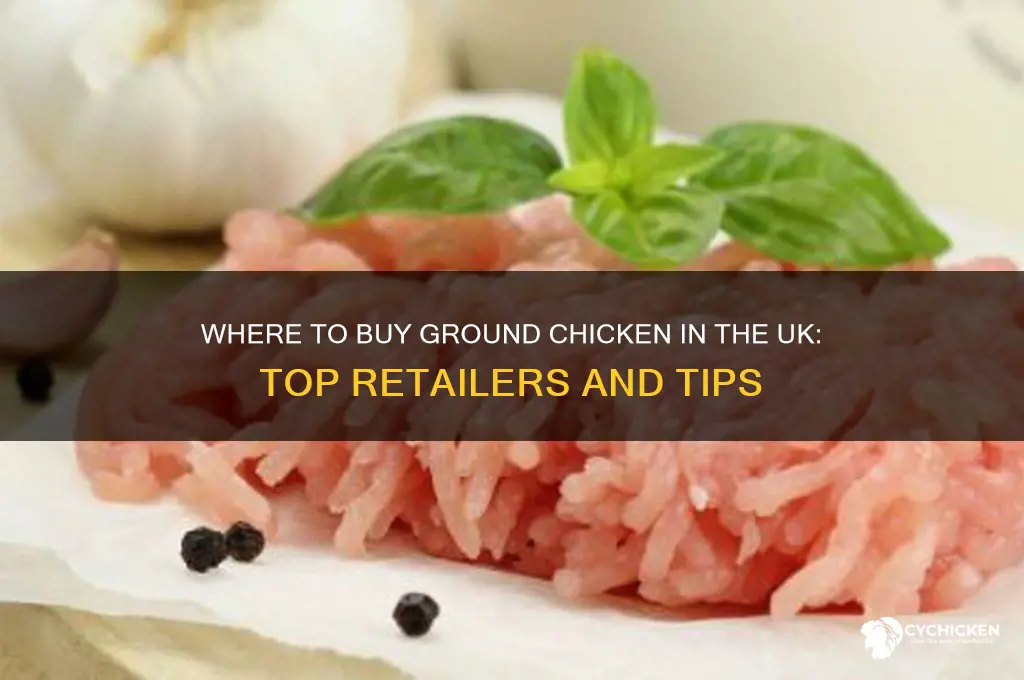 where can i buy ground chicken uk