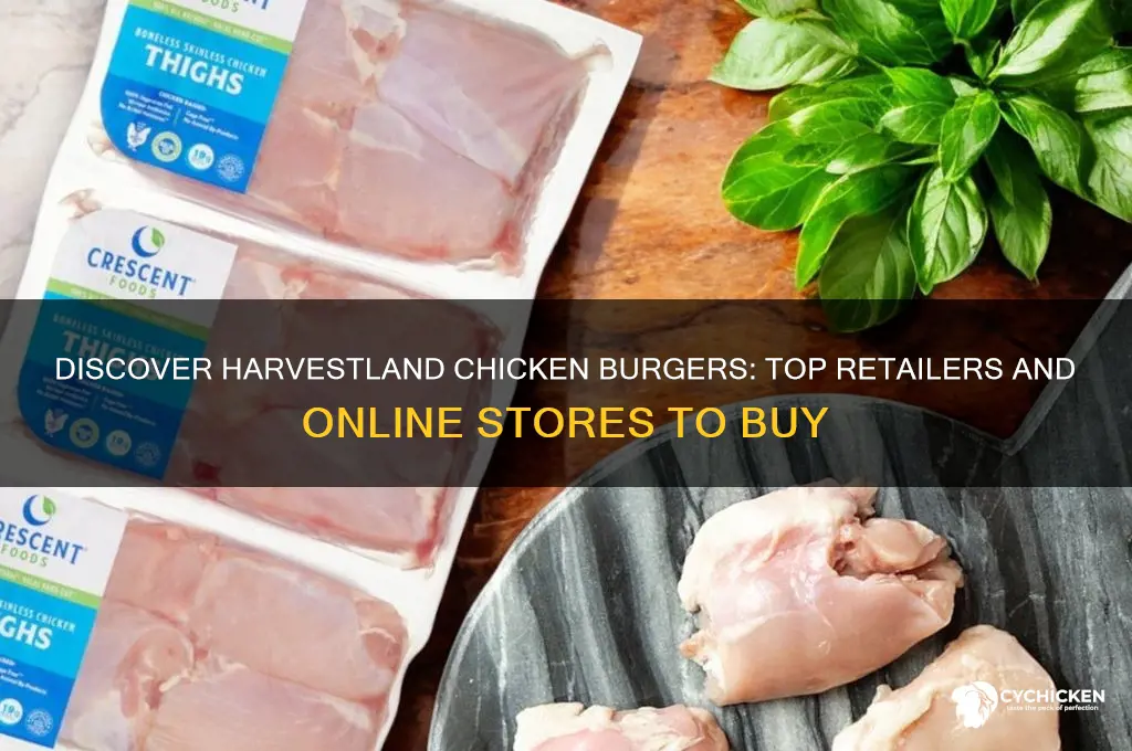 where can i buy harvestland chicken burgers