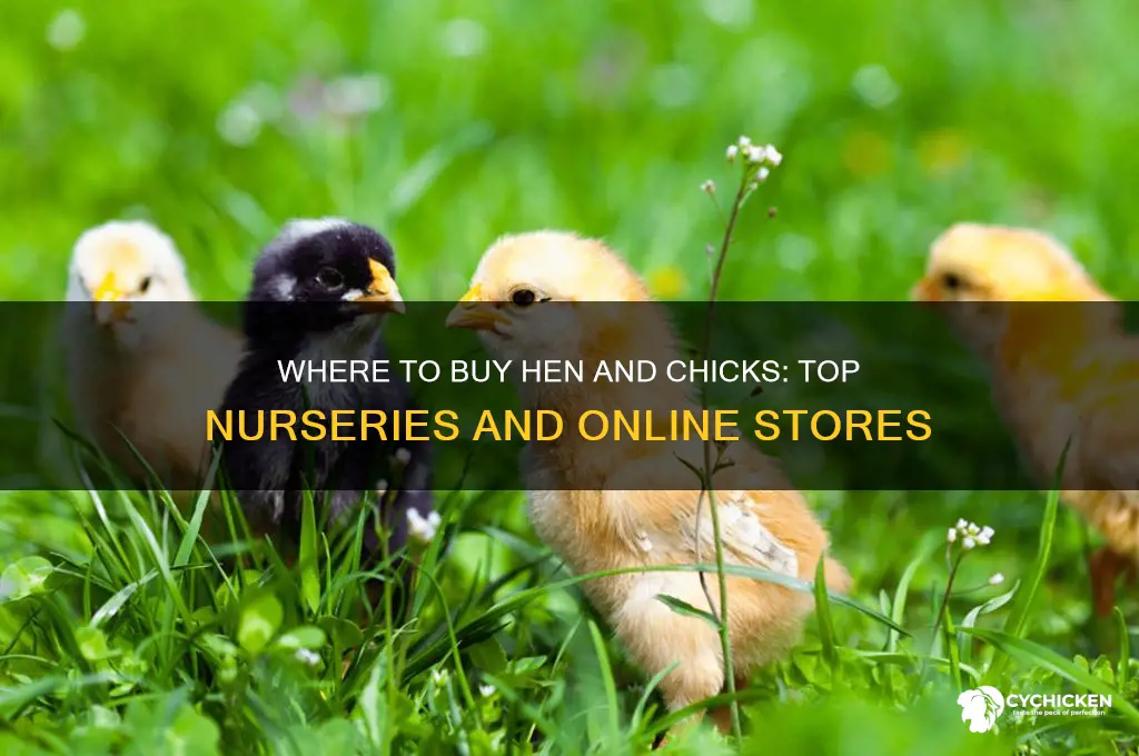 where can i buy hen and chicks
