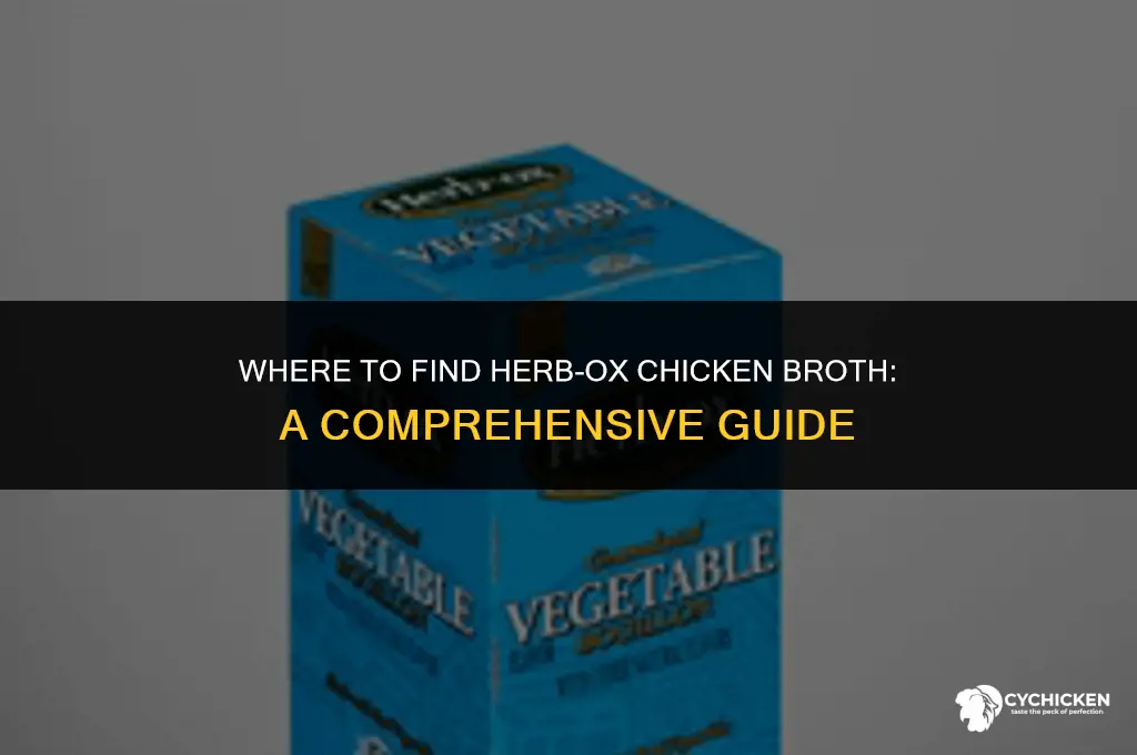 where can i buy herb ox chicken broth