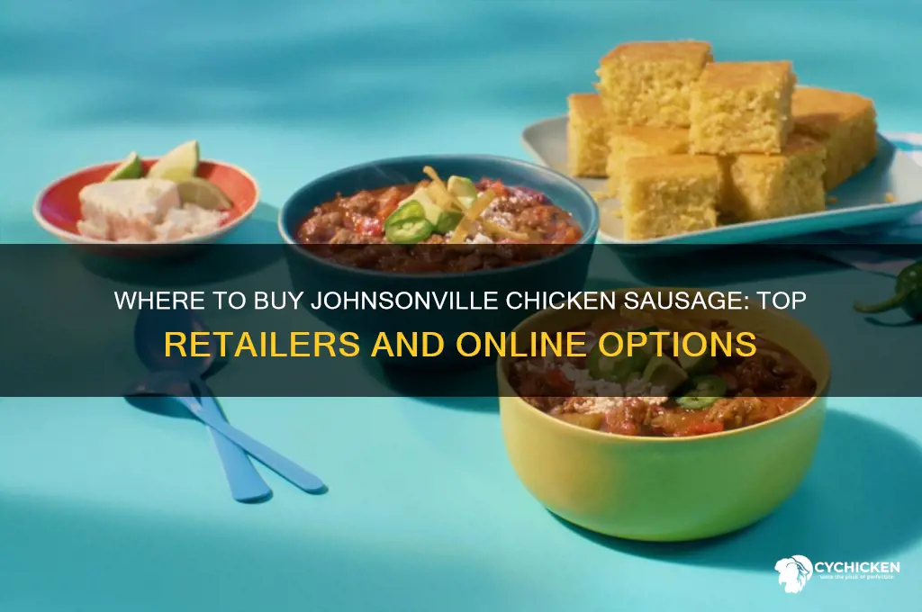 where can i buy johnsonville chicken sausage