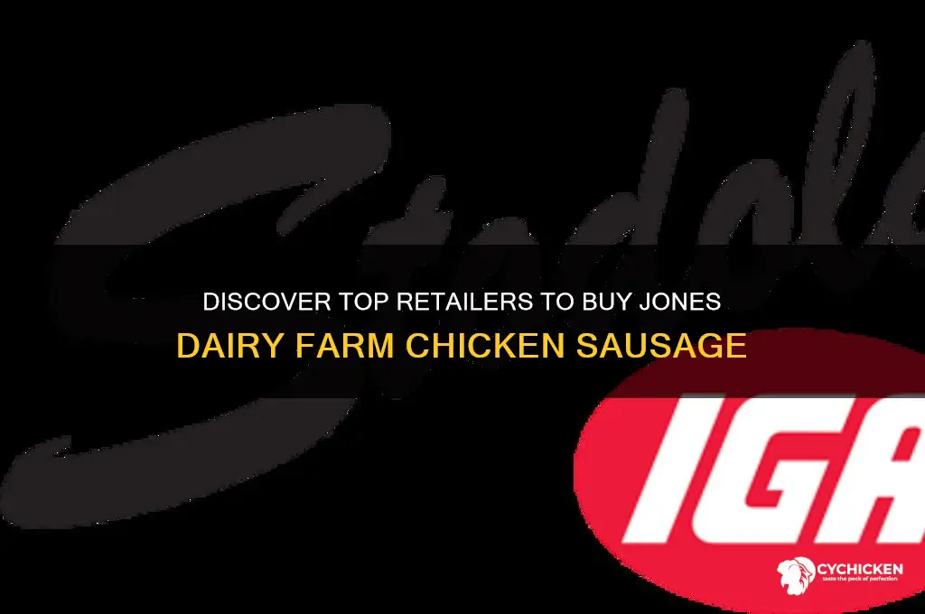 where can i buy jones dairy farm chicken sausage