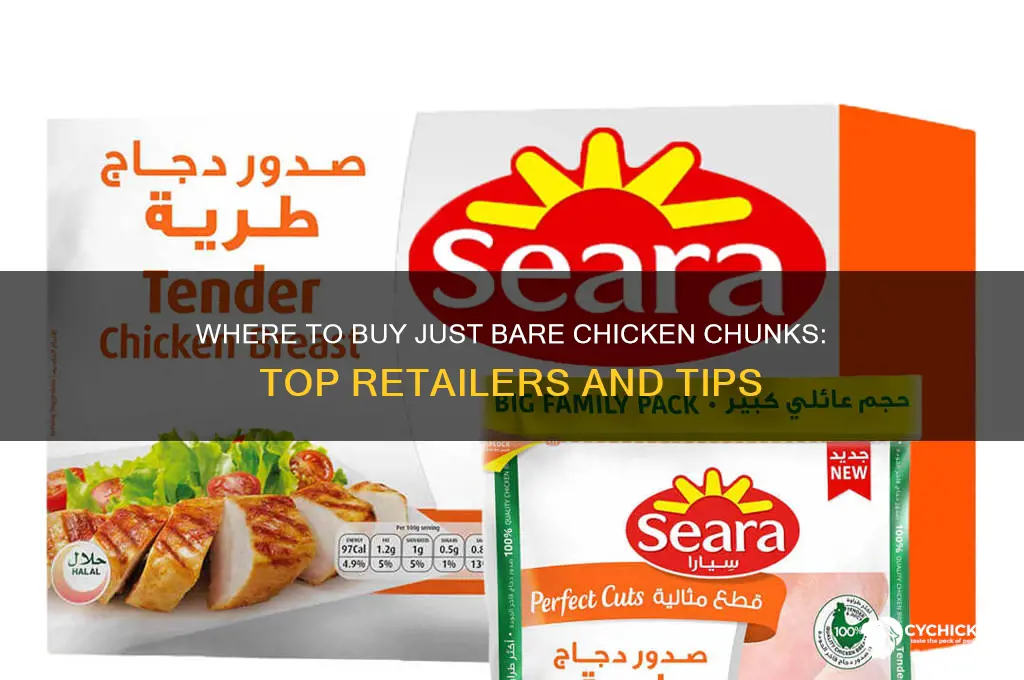 where can i buy just bare chicken chunks
