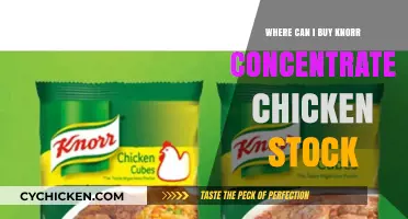 Where to Buy Knorr Concentrated Chicken Stock: Top Retailers & Online Options