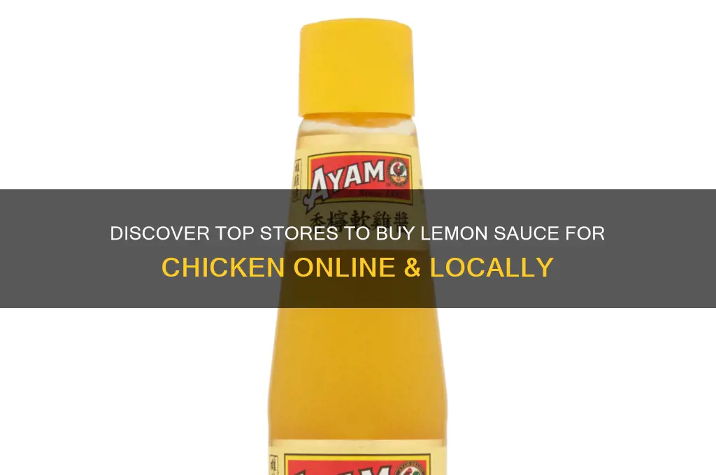 where can i buy lemon sauce for chicken