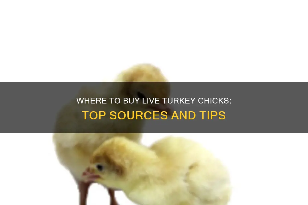 where can i buy live turkey chicks