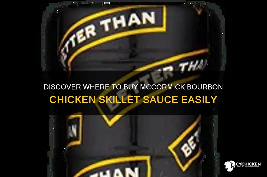 where can i buy mccormick bourbon chicken skillet sauce