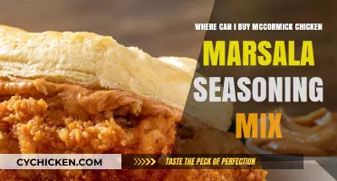 Discover Where to Buy McCormick Chicken Marsala Seasoning Mix Easily