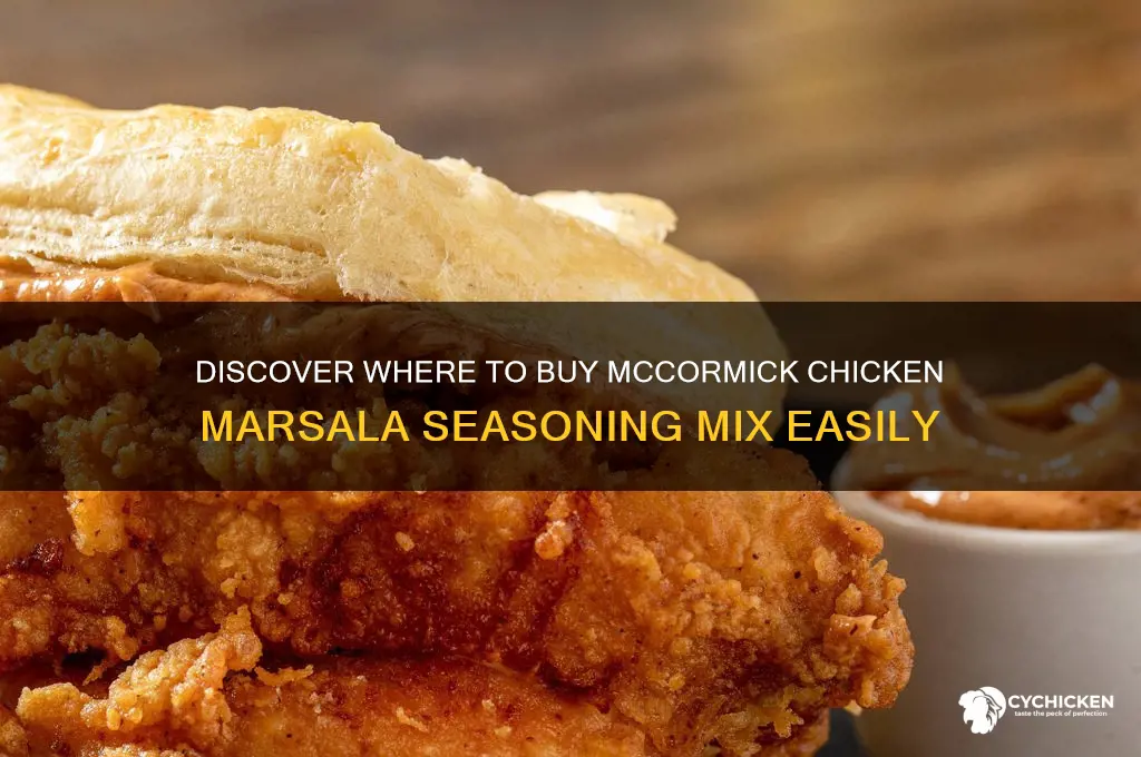where can i buy mccormick chicken marsala seasoning mix