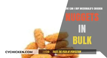 Bulk McDonald's Chicken Nuggets: Where to Buy in Large Quantities