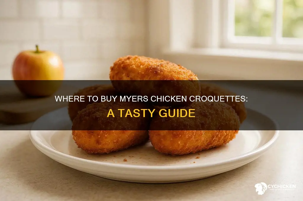 where can i buy myers chicken croquettes