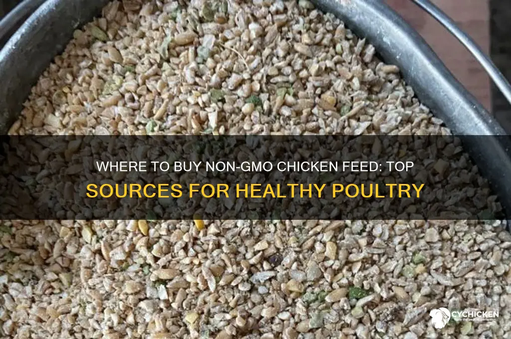 where can i buy non gmo chicken feed
