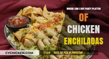 Where to Buy Delicious Chicken Enchilada Party Platters Near You